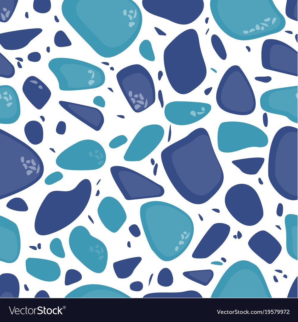 Terrazzo Seamless Pattern Background Vector Image Terrazzo Seamless Pattern Background Vector Image