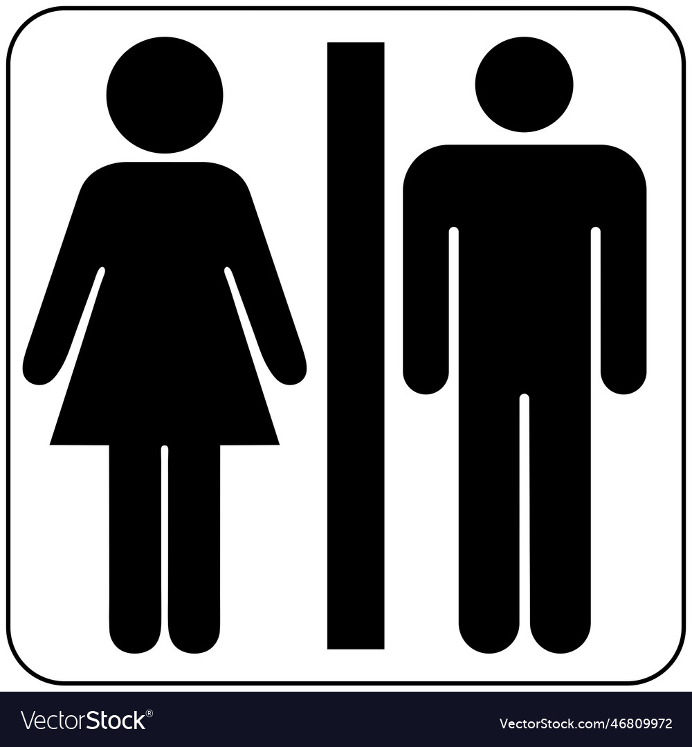 Toilets Royalty Free Vector Image - VectorStock