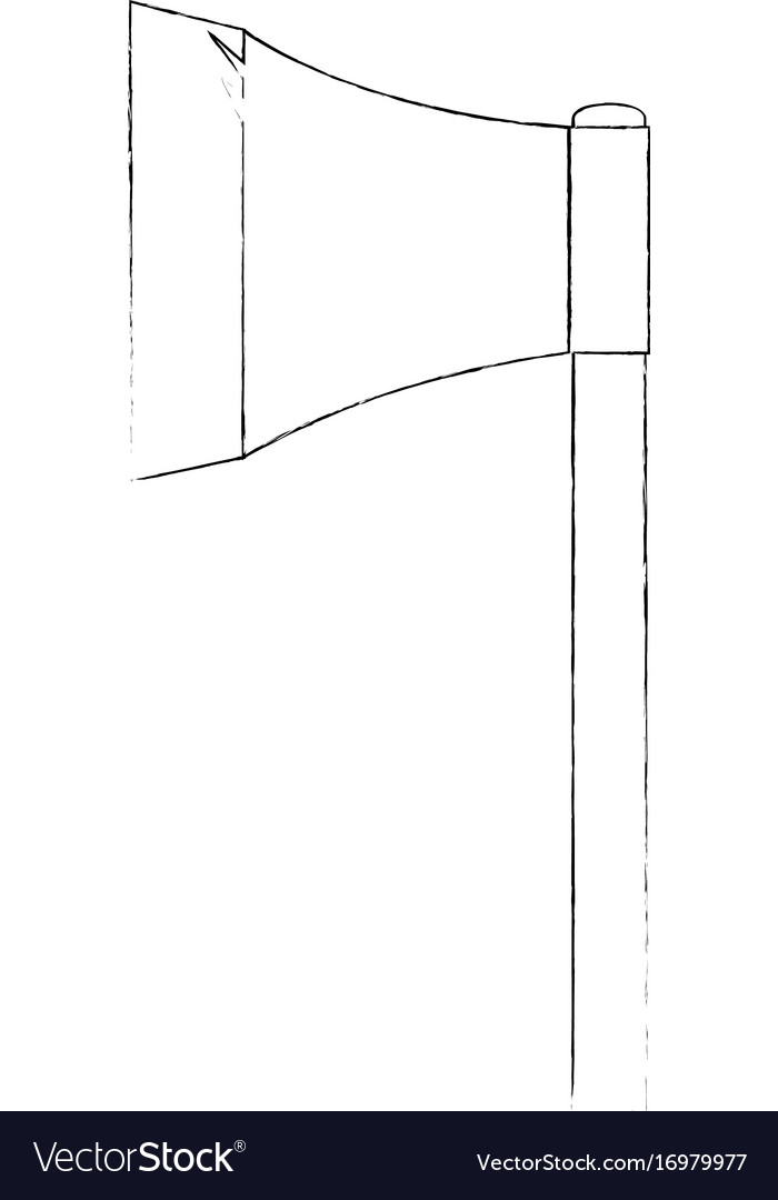Axe tool isolated