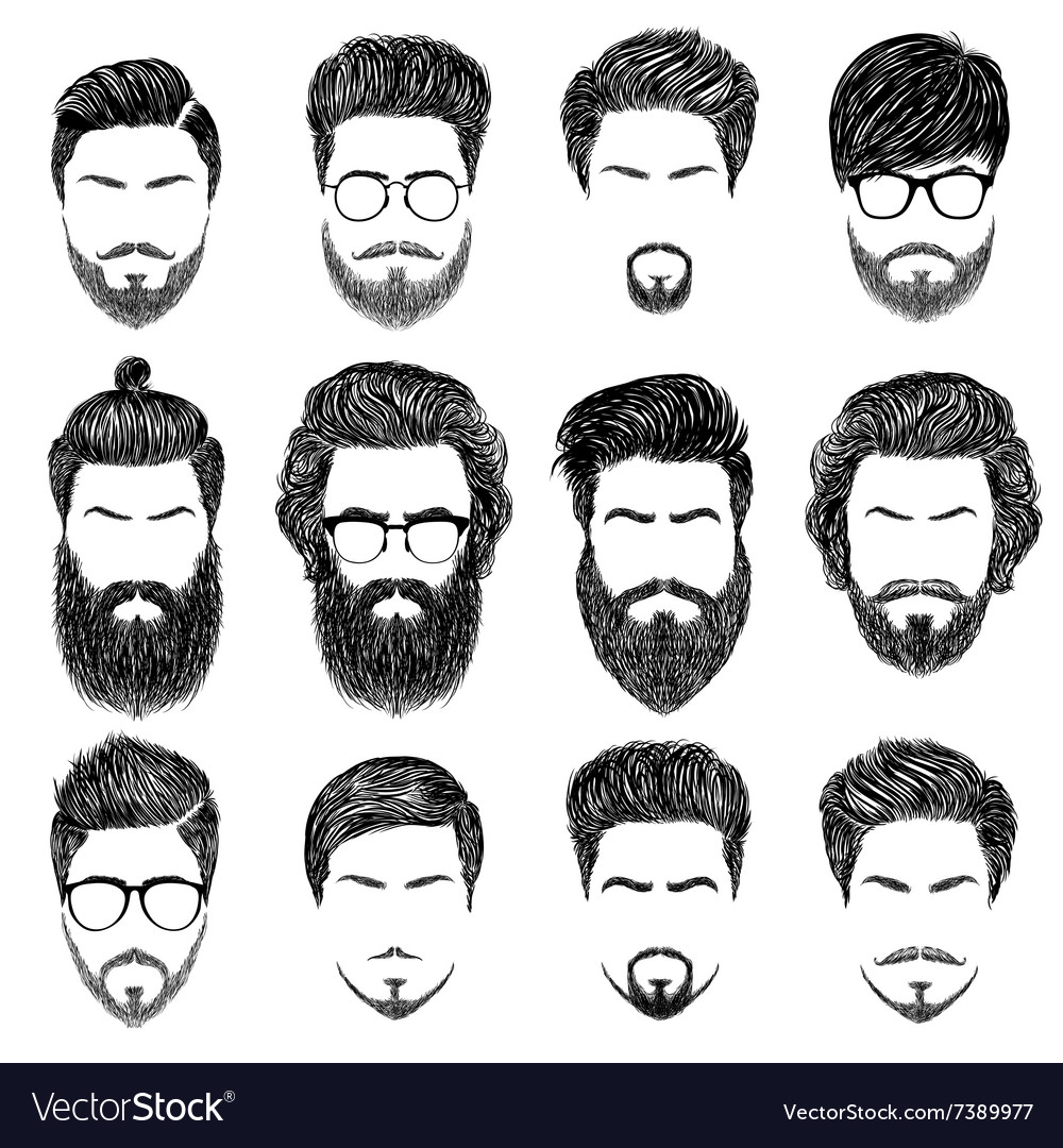 Men Haircut Hairstyle With Beard Images – Browse 288,464 Stock Photos,  Vectors, and Video | Adobe Stock