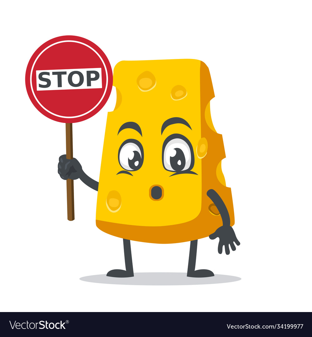 Cheese character or mascot