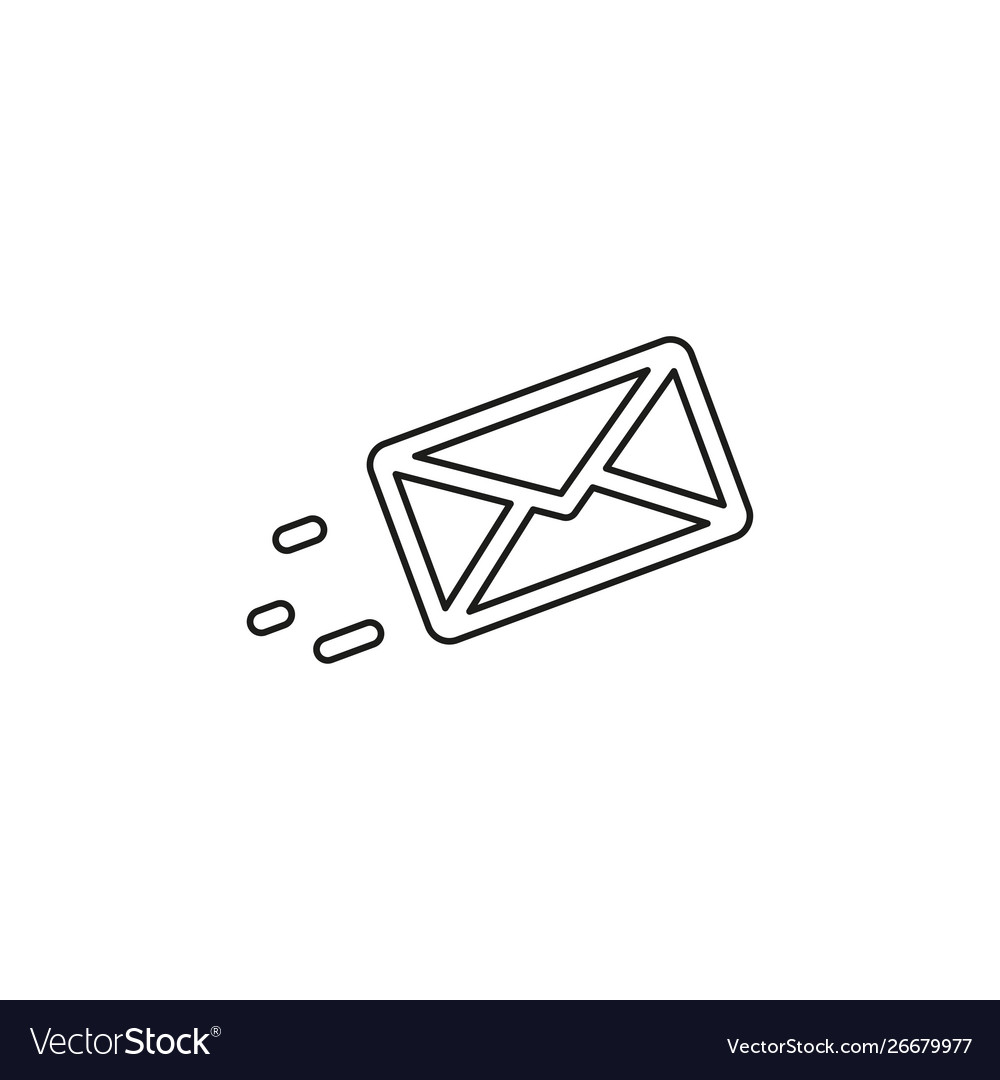 Sending message icon Vector Image Sending message icon