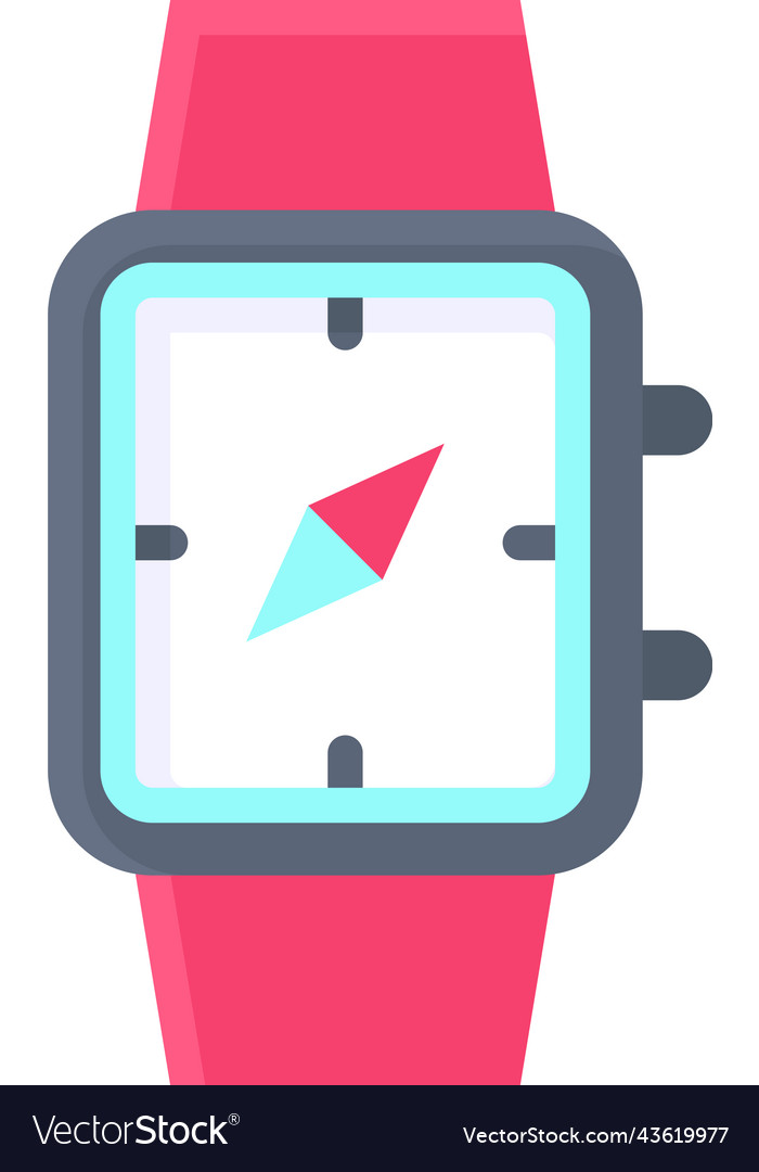 Smartwatch icon location map and navigation