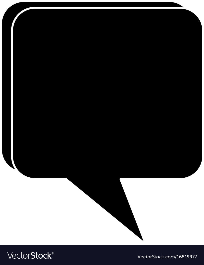 Speech bubble message icon