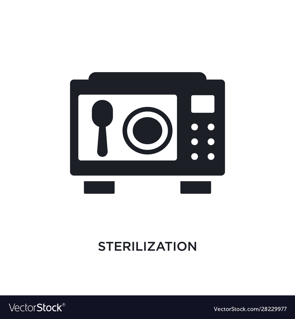 Sterilization isolated icon simple element from