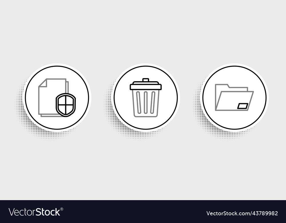 Set line document folder protection concept