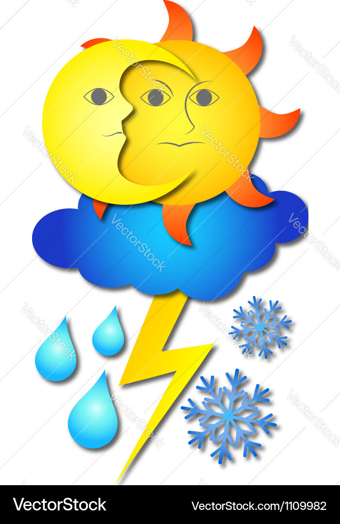 Weather Royalty Free Vector Image - VectorStock