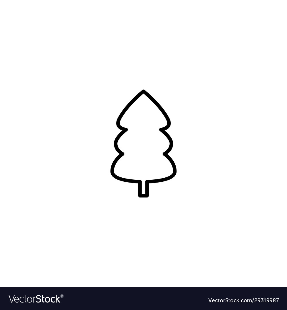 Christmas tree icon