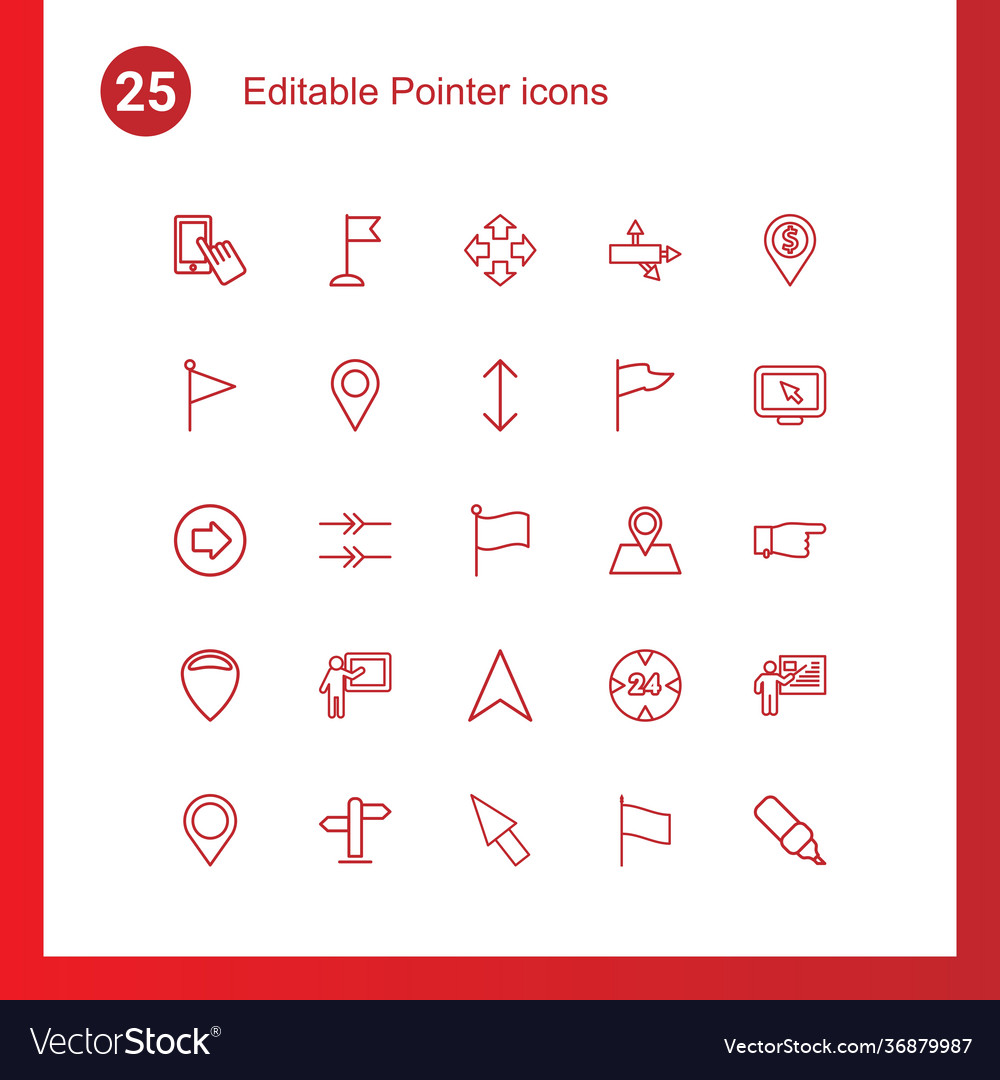 Pointer icons