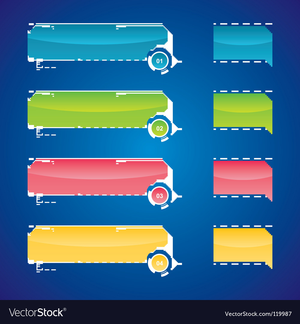 Web navigation templates