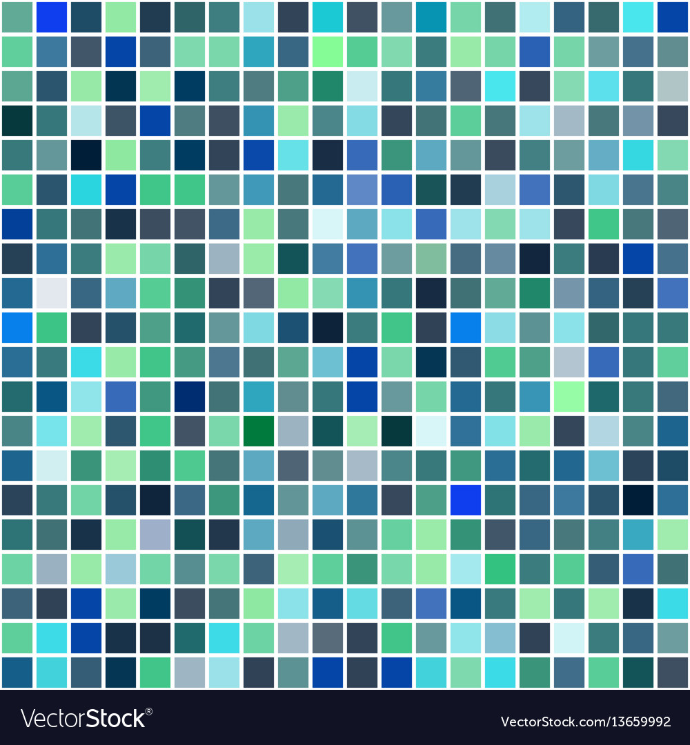 Bright mosaic seamless pattern background square