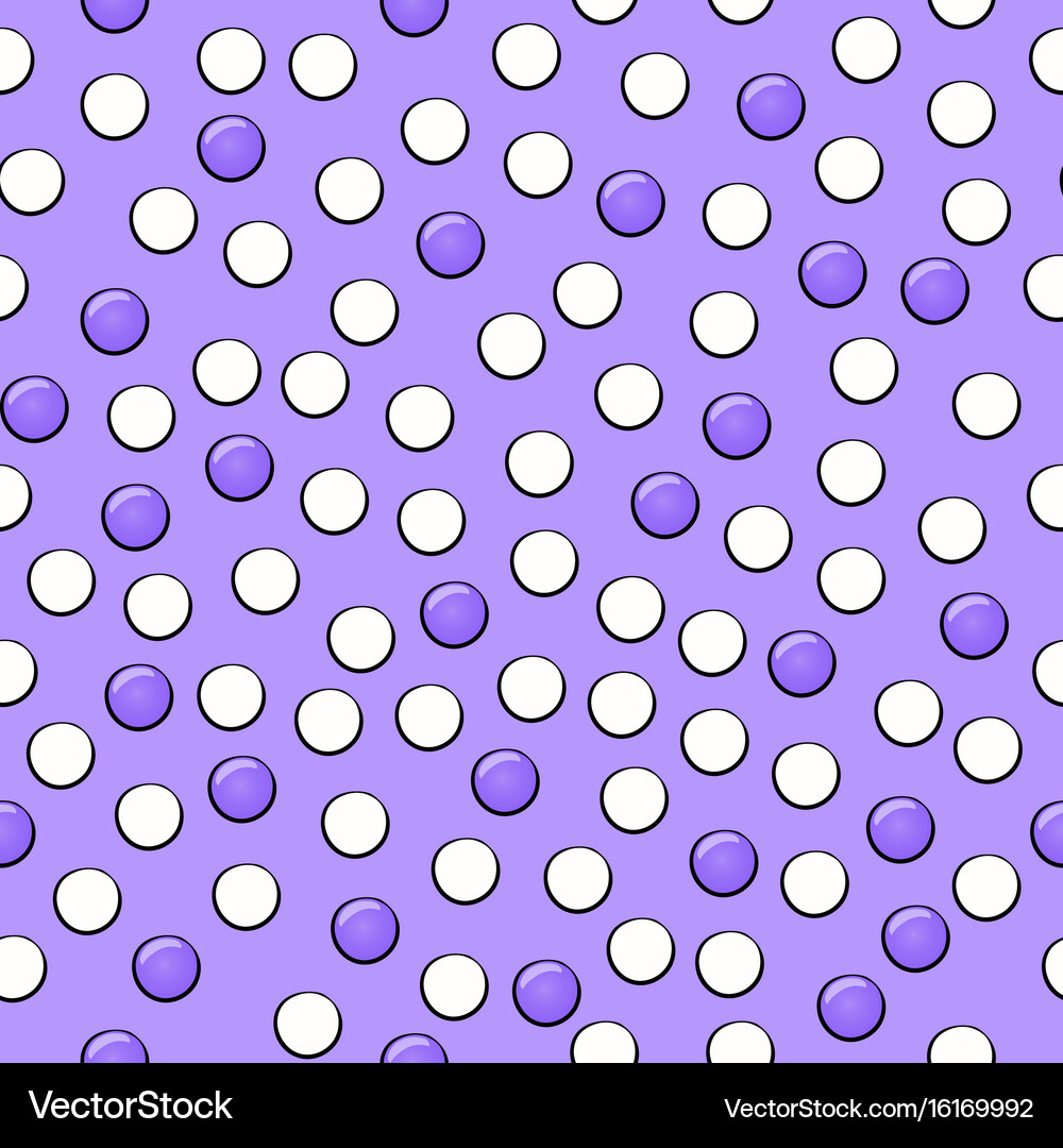 Seamless pattern with circles Royalty Free Vector Image