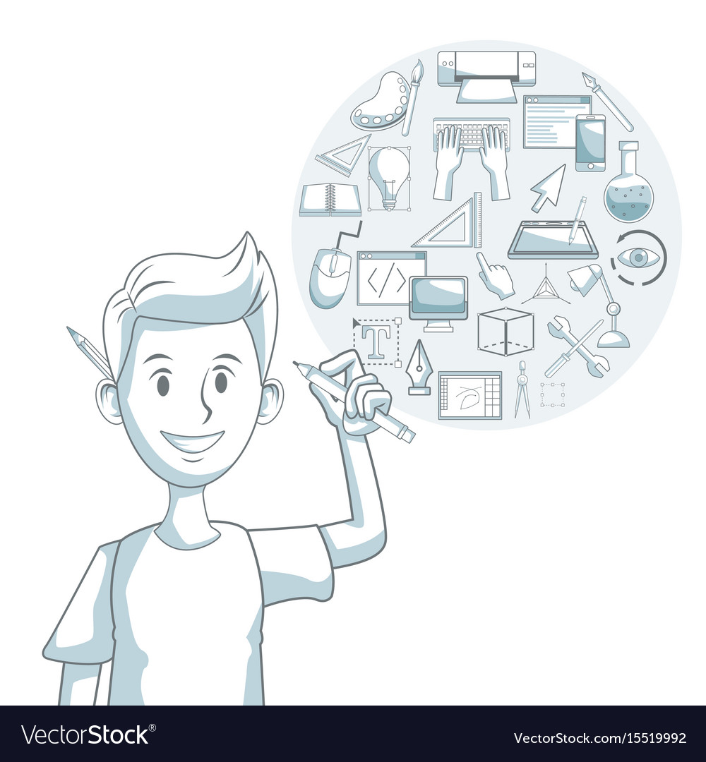 White background with silhouette color sections