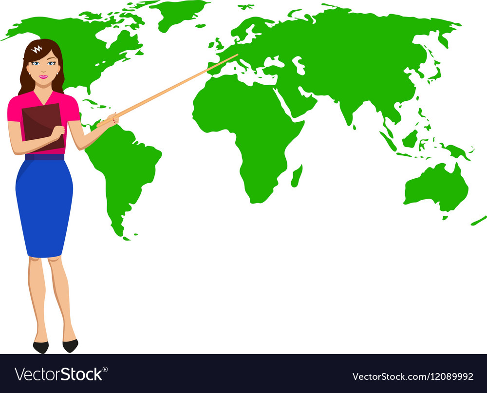 Female report weather. 