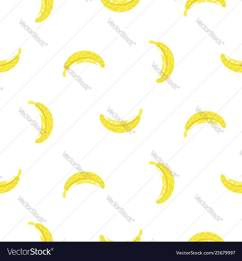 Banana simple seamless pattern texture