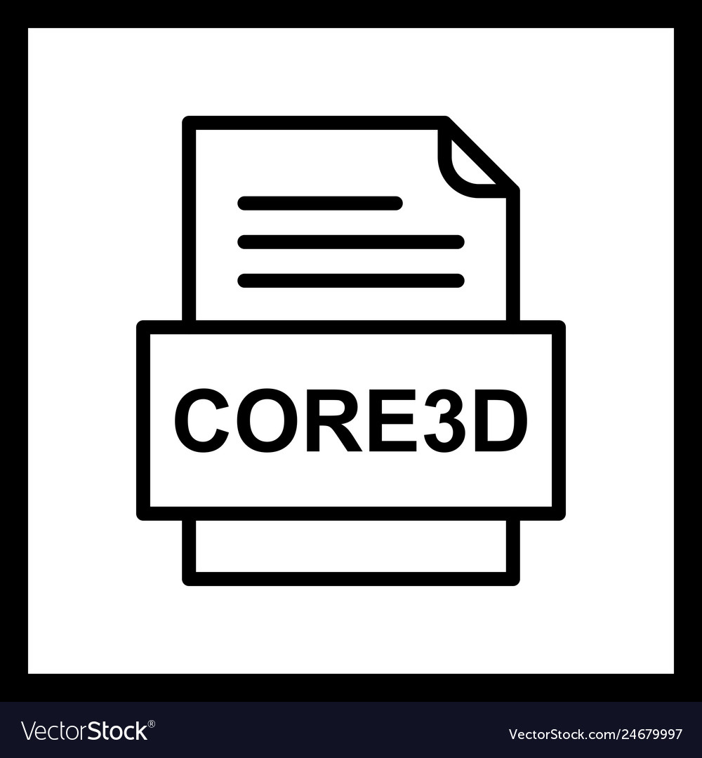 Core3d file document icon
