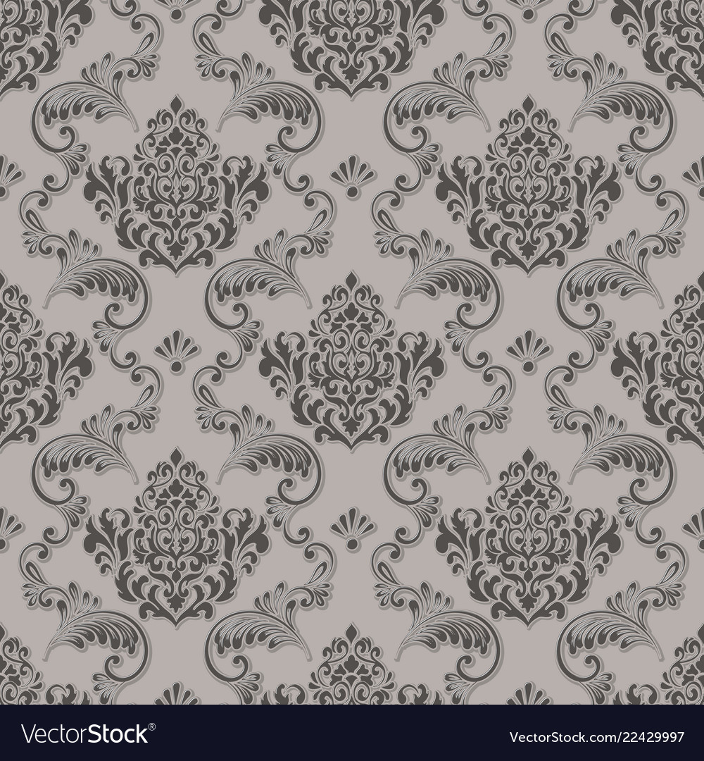 Damask Floral Pattern