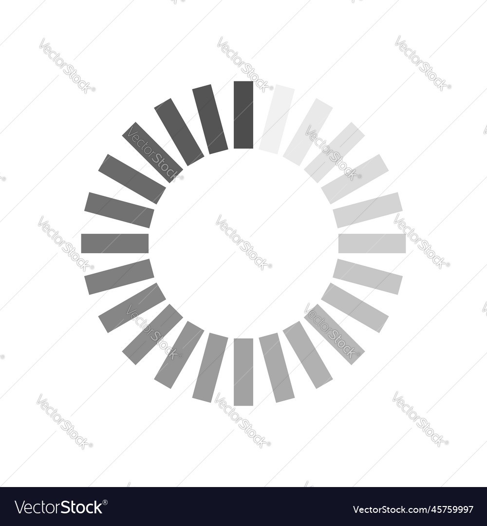 Download sign load icon data loading bar vector image Download sign load icon data loading bar