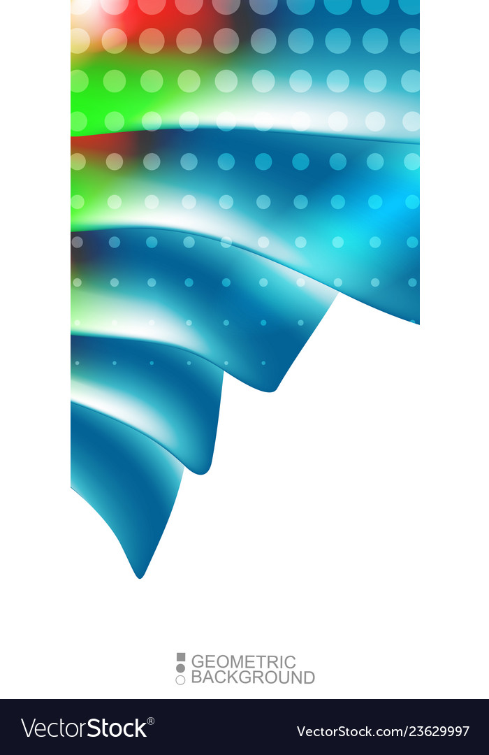 Geometric colorful abstract background vector image Geometric colorful abstract background