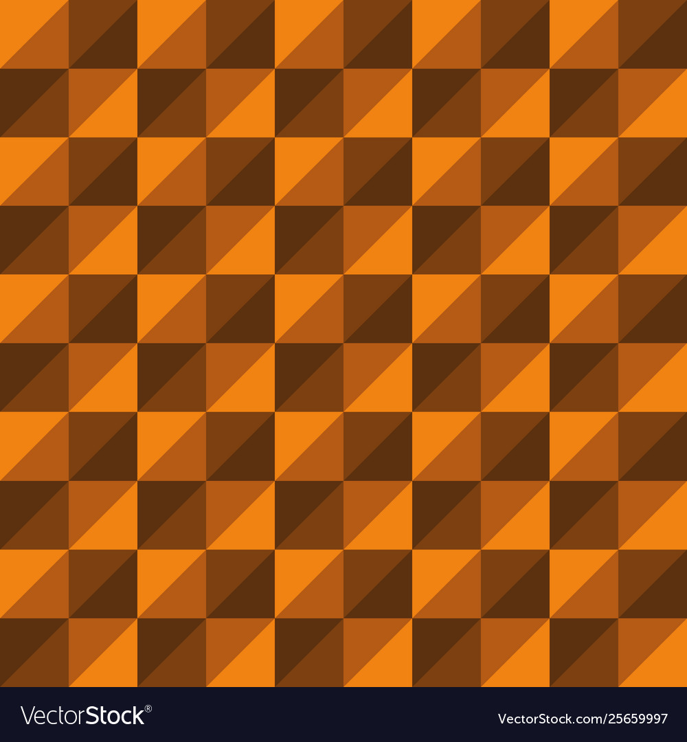 Pattern seamless polygon triangle orange