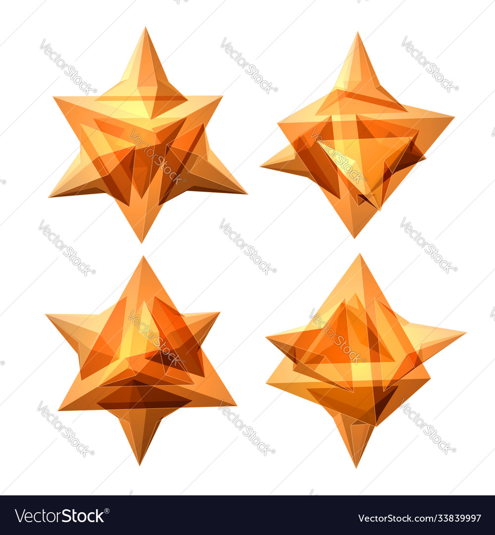 Set views transparent complex geometric