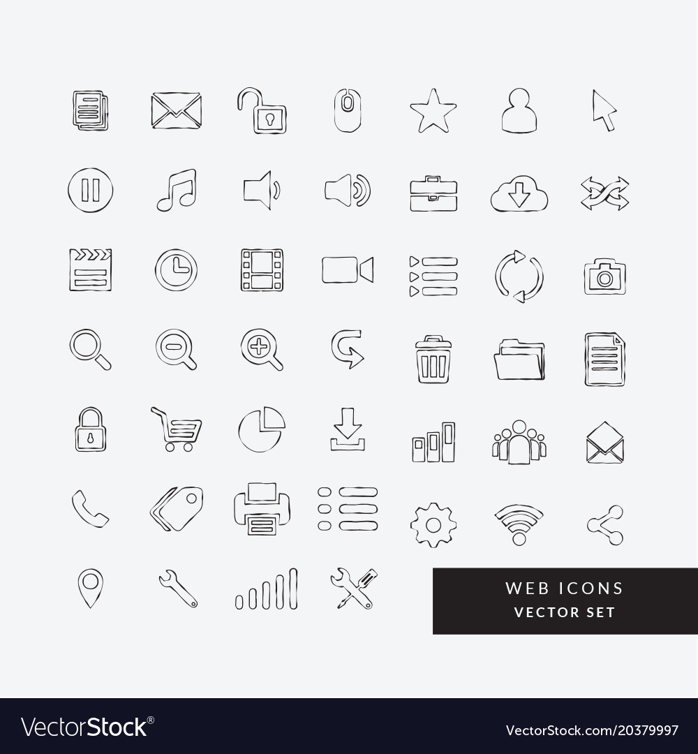 Web icons