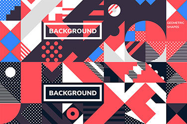 abstract geometric backgrounds vector