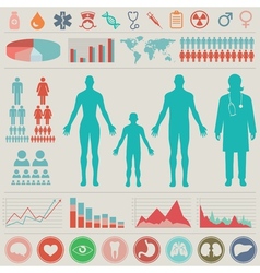 Medical infographic Royalty Free Vector Image - VectorStock