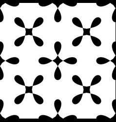 Tile greek black and white pattern Royalty Free Vector Image