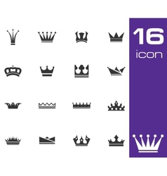 Line crown icon set Royalty Free Vector Image - VectorStock