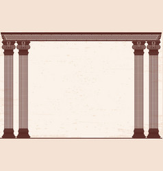 Ancient greek background Royalty Free Vector Image