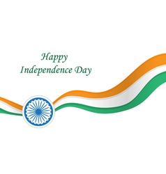 Happy India Independence Day Royalty Free Vector Image