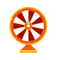 Cartoon wheel fortune lottery design element Vector Image