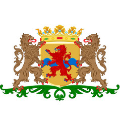 Coat of arms of haarlem netherlands Royalty Free Vector