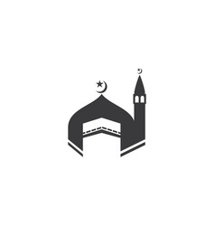 Kaaba logo Royalty Free Vector Image - VectorStock