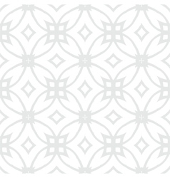 White geometric texture in art deco style Vector Image