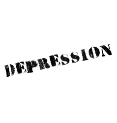 Depressed rubber stamp Royalty Free Vector Image