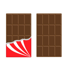 Chocolate bar Royalty Free Vector Image - VectorStock