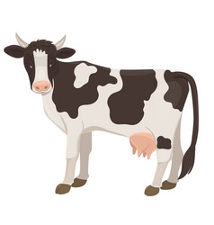 Cow cartoon Royalty Free Vector Image - VectorStock