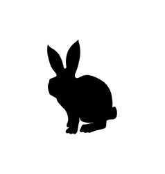 Jumping Rabbit Silhouette Vector Images (over 1,200)