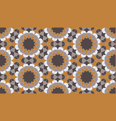 Geometric islamic stars seamless pattern Vector Image