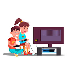 Family relaxing at home together isolated Vector Image