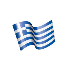 Greek flag Royalty Free Vector Image - VectorStock