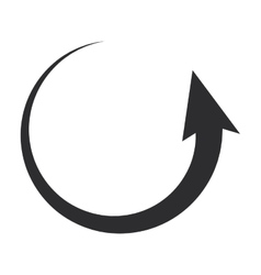 Circular arrow icon Royalty Free Vector Image - VectorStock
