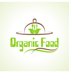 Organic food concept Royalty Free Vector Image