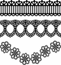 Lace design Royalty Free Vector Image - VectorStock