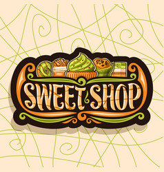 Vintage style bakery shop simple label badge Vector Image