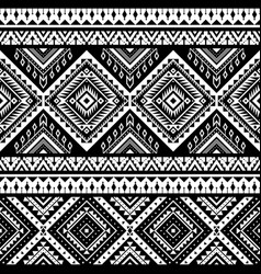 Ethnic seamless pattern aztec tribal art print Vector Image