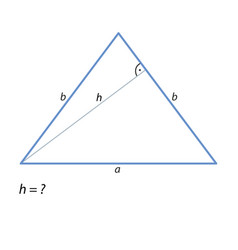 Task of finding a common chord-01 Royalty Free Vector Image