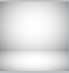 Empty black gray studio abstract background Vector Image